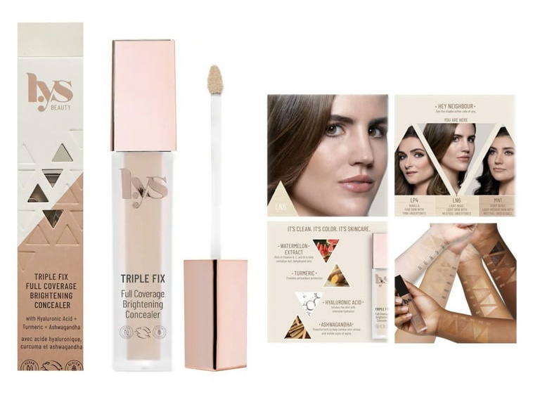 LYS Beauty Triple Fix Brightening Concealer