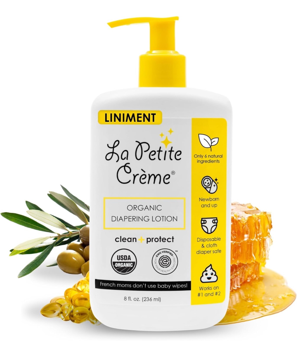 La Petite Creme Organic Diapering Lotion