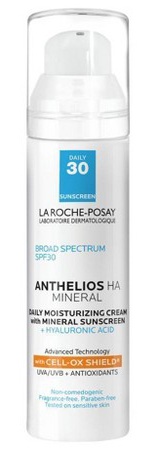 La Roche-Posay Anthelios Ha Mineral Daily Moisturizing Face Sunscreen SPF 30 With Hyaluronic Acid