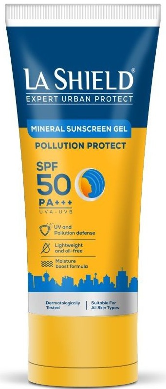 La Shield Pollution Protect Mineral Sunscreen Gel