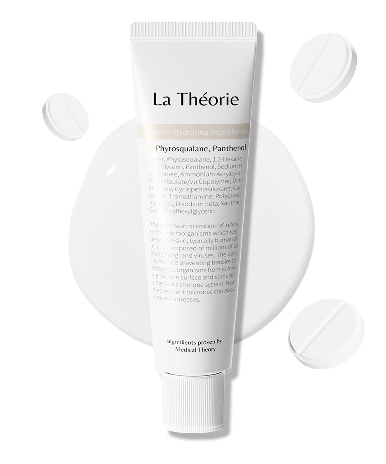La Theorie Moisturizer Hydrating Ingredients For Troubled Skin With Fungal And Small Bumps