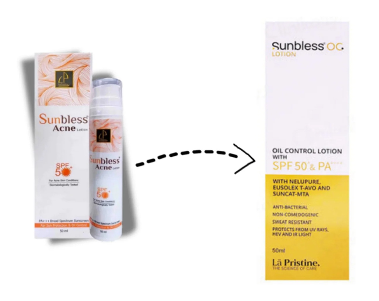 La pristine Lapristine Sunbless Oc Lotion SPF 50+