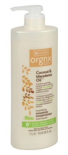 LaCoupe Orgnx - Coconut & Macadamia Oil Shampoo