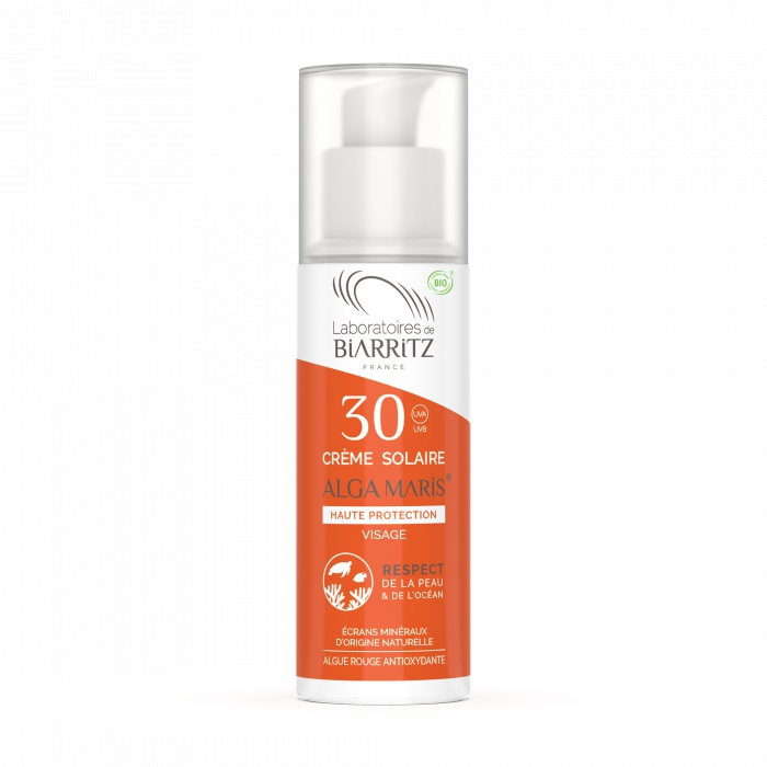 Laboratoire Biarritz 30 Creme Solaire Alga Maris