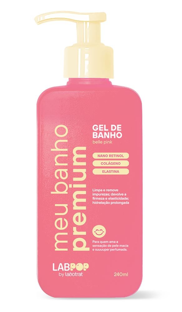 Labpop by Labotrat Gel De Banho Belle Pink