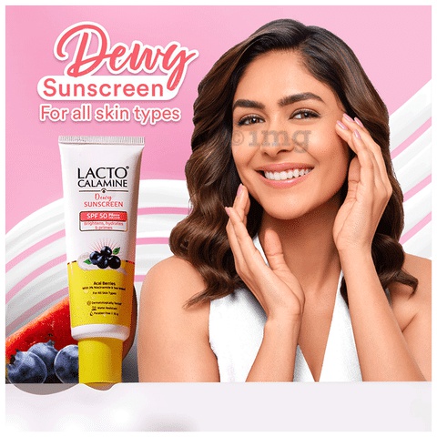 Lacto Calamine Dewy Sunscreen SPF 50 Pa+++