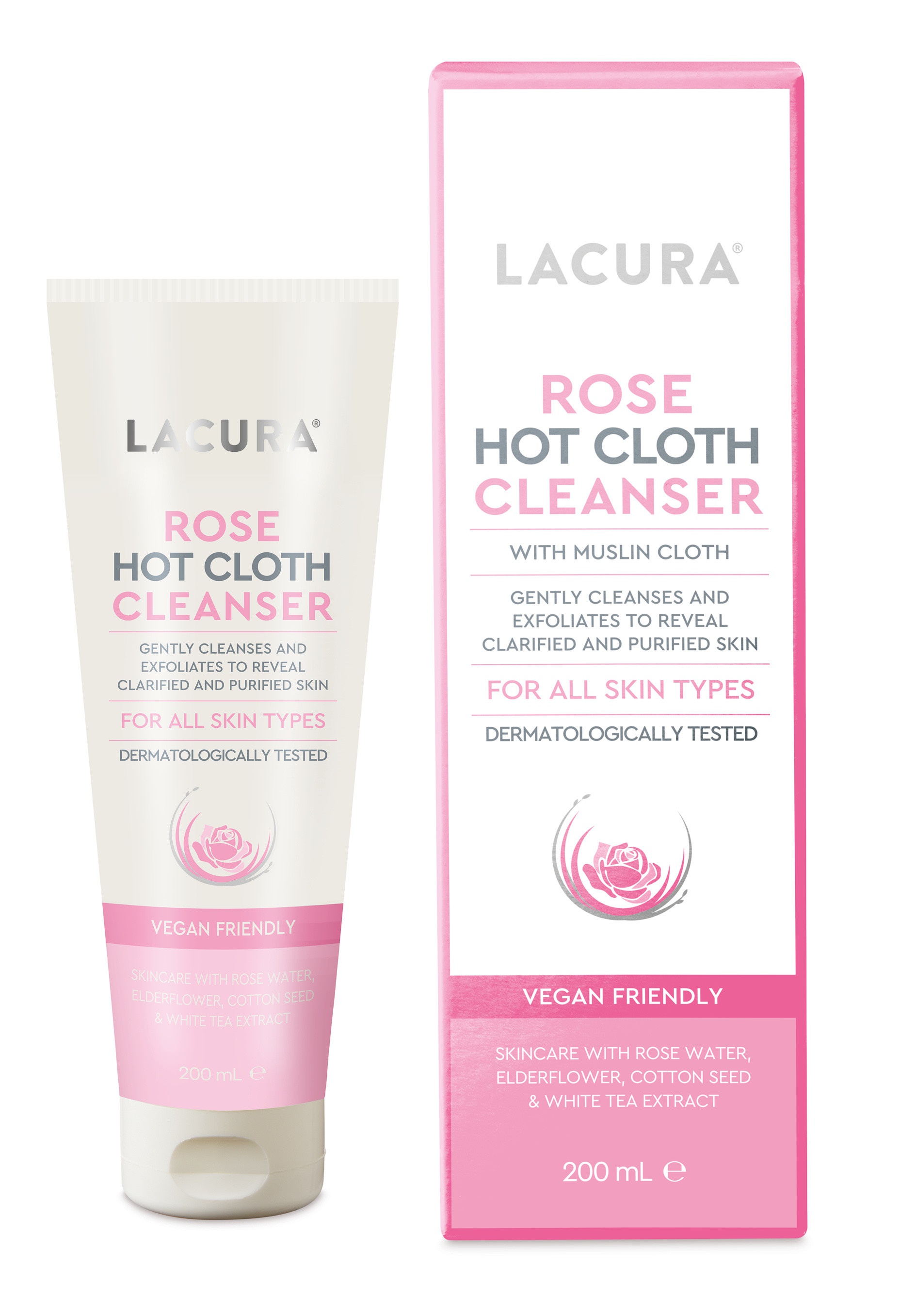 Lacura by Aldi Lacura Rose Hot Cloth Cleanser