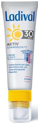 Ladival Aktiv Sonnenschutz Für Gesicht Und Lippen LSF 30