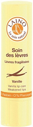 Laino Soin Des Lèvres Fragilisées Goût Vanille
