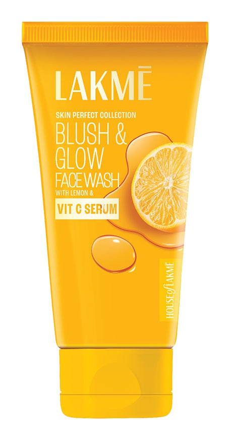 Lakme skin perfect collection Blush & Glow Face Wash With Lemon & Vitamin C Serum