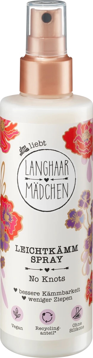 Langhaar Mädchen Leichtkämmspray No Knots