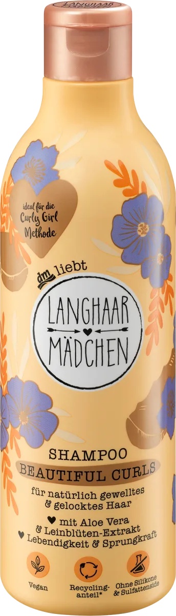 Langhaar Mädchen Shampoo Beautiful Curls