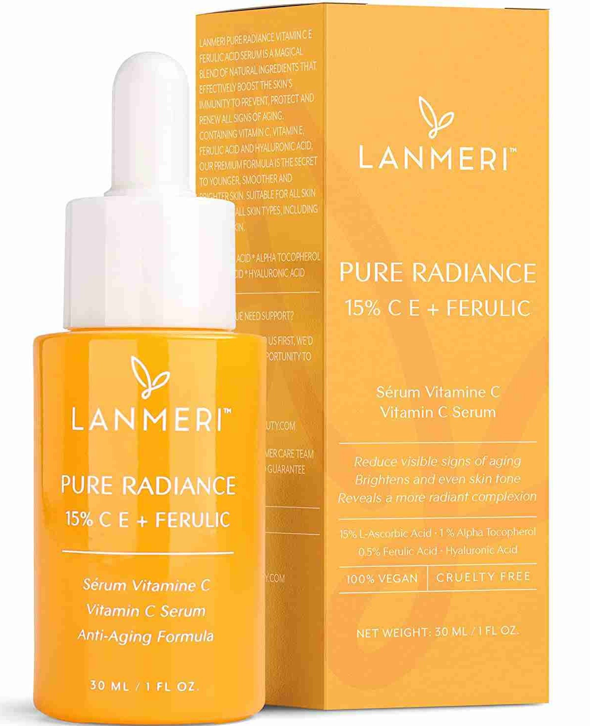 Lanmeri Pure Radiance 15% C E + Ferulic