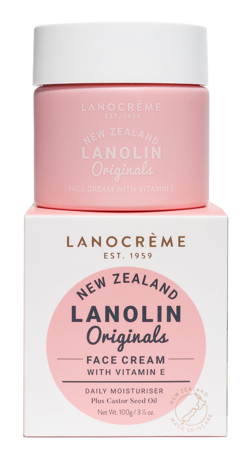 Lanocreme Lanolin Originals Lanolin Face Cream With Vitamin E