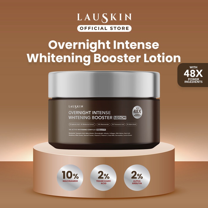 Lauskin Overnight Intense Whitening Booster Lotion