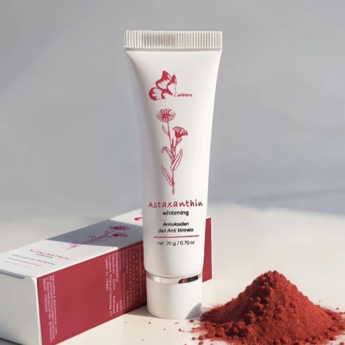 Lavatera Astaxanthin Whitening Cream With Antioxidant And Anti Wrinkle