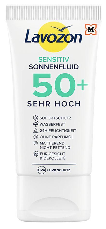 Lavozon Face Fluid Sensitiv 50+
