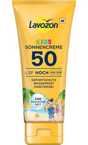Lavozon Kids Sonnencreme LSF 50