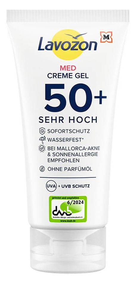 Lavozon Med Creme Gel Lsf 50+