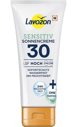 Lavozon Sensitiv Sonnencreme LSF 30