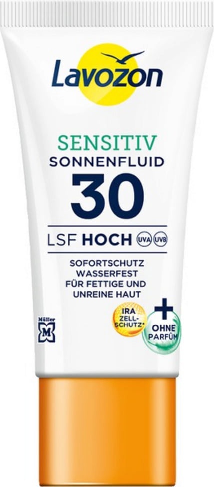 Lavozon Sensitiv Sonnenfluid LSF 30