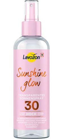 Lavozon Sunshine Glow Transparentes Sonnenspray LSF 30