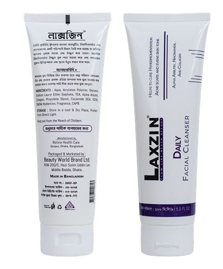 Laxzin Daily Fasial Cleanser