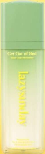 Lazy Sunday Get Oat Of Bed Water Cream Moisturizer