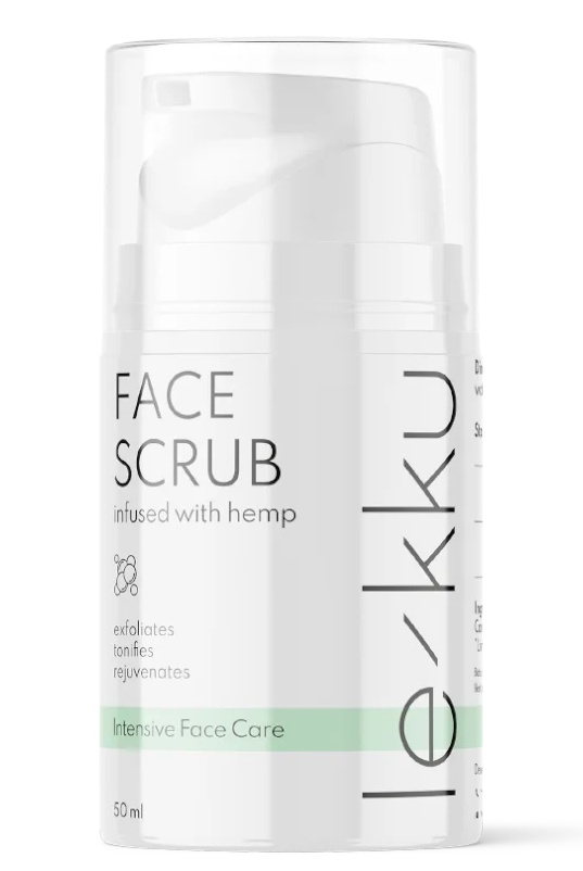 Le-kku CBD Face Scrub