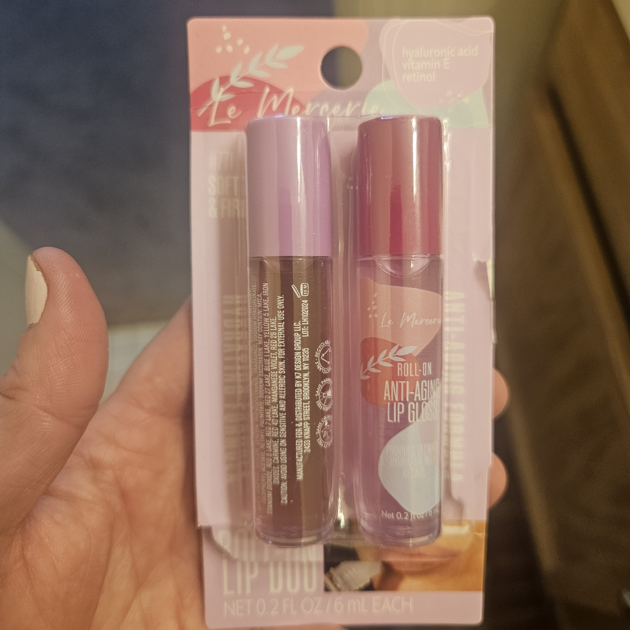 Le mercerie Roll On Lipgloss