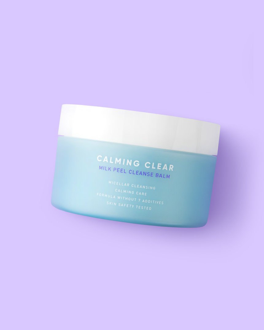Leaders Calming Clear Milk Peel Cleansing Balm