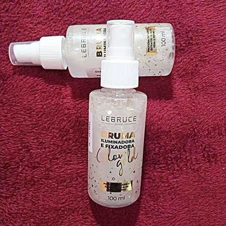 Lebruce Makeup Bruma Iluminadora E Fixadora Glow Gold