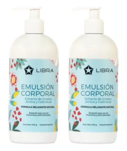 Libra Cosmetica Emulsión Corporal Relajante Natural