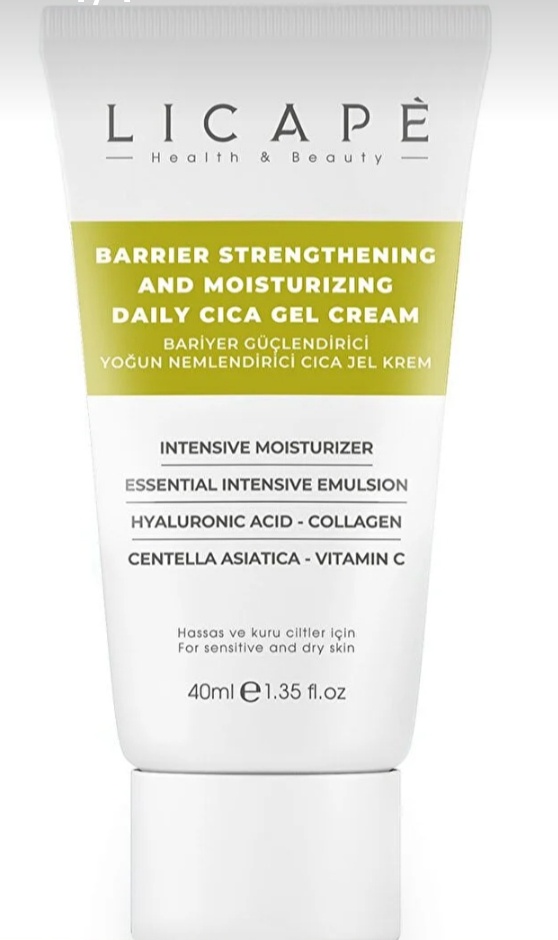 Licape Barrier Strengthening and Moisturising Daily Cica Gel Cream