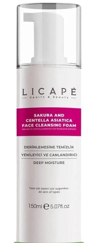 Licape Sakura And Centella Asiatica Face Cleansing Foam