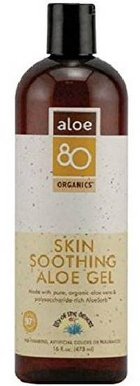 Lily of the Desert Organic Aloe 80 Skin Soothing Aloe Gel