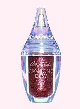 Lime Crime Diamond Dew Burgundy Iridescent Liquid Eyeshadow