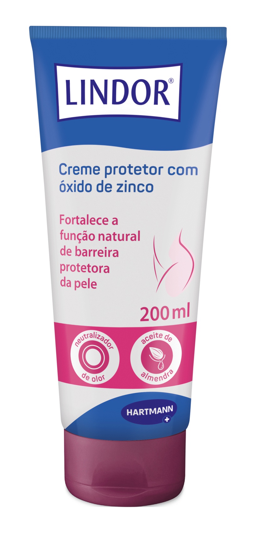 Lindor Creme Dermoprotetor Óxido De Zinco
