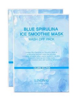 Lindsay Blue Spirulina Ice Smoothie Mask Wash Off Pack