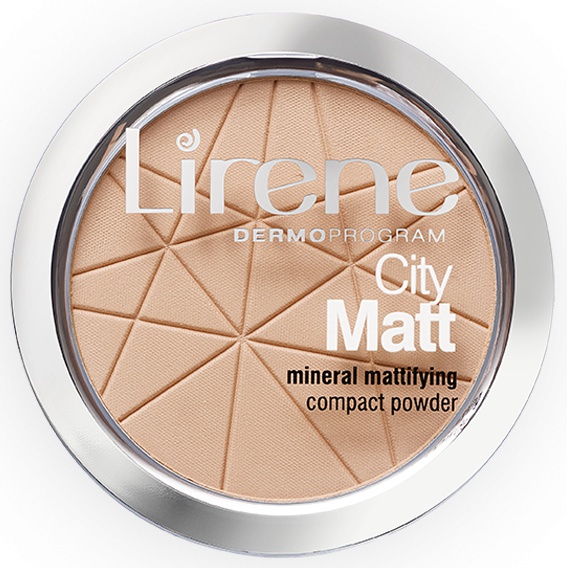 Lirene City Matt Mineral Mattifying Compact Powder