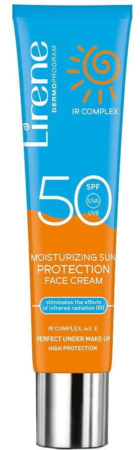 Lirene Moisturizing Sun Protection Face Cream SPF 50+
