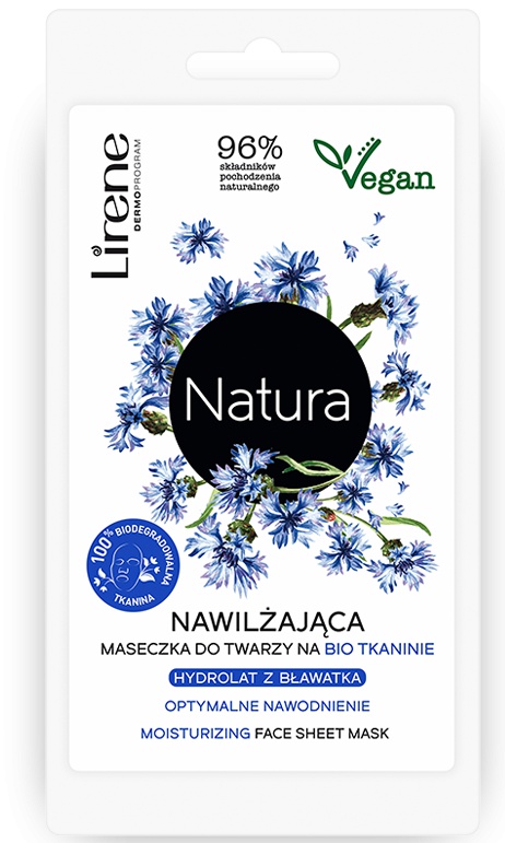 Lirene Natura Moisturizing Face Sheet Mask
