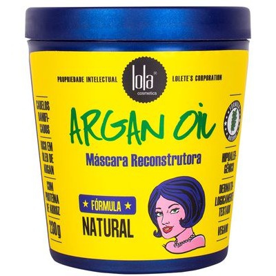 Lola Cosmetics Máscara Reconstrutora Argan Oil
