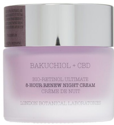 London Botanical Laboratories Bakuchiol + Cbd | Bio-Retinol Ultimate 8-Hour Renew Night Cream