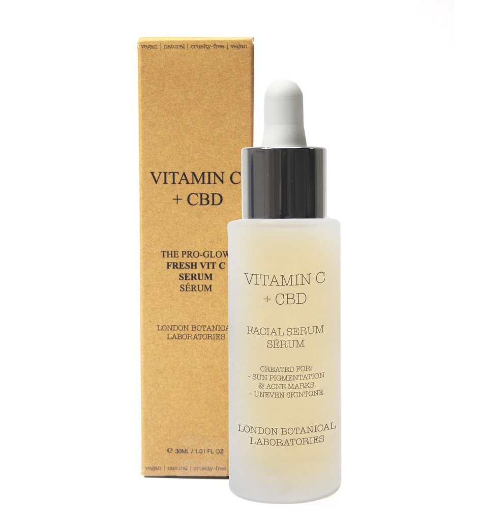 London Botanical Laboratories Vitamin C & CBD Pro Glow Serum