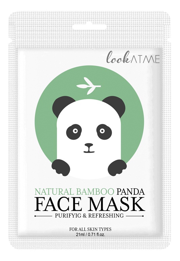 Lookatme Natural Bamboo Panda Face Mask