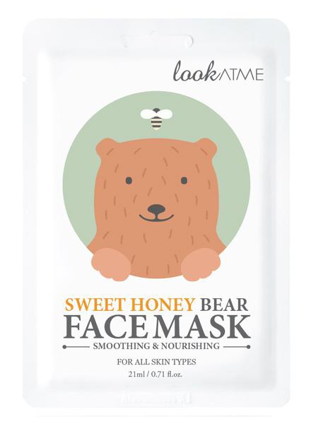 Lookatme Sweet Honey Bear Face Mask
