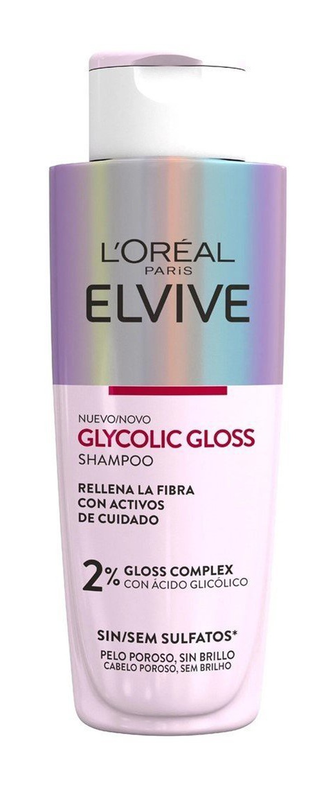 Loreal Elseve L'oreal Elseve Sulfate Free Glycolic Gloss Shampoo 2% Gloss Complex