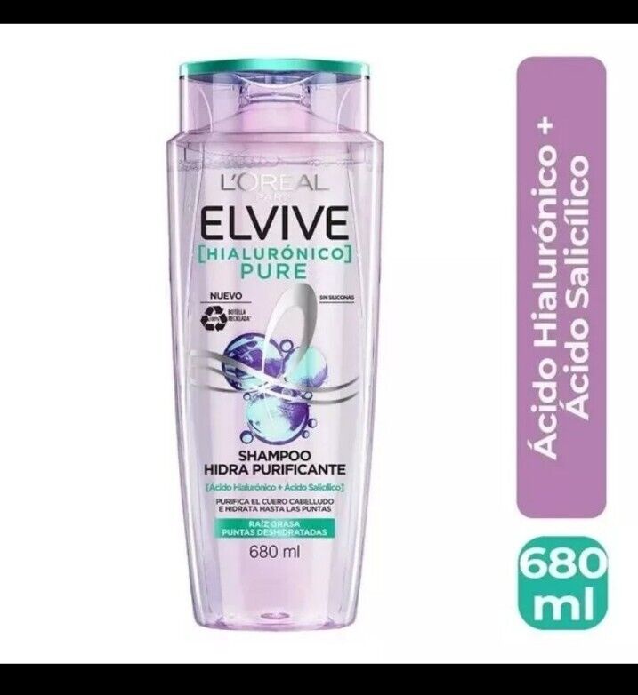 Loreal Elseve Shampoo Pure Hialurônico