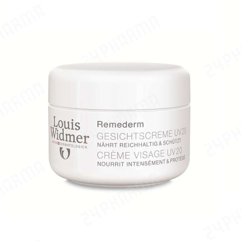Louis Widmer Rederm Gezichtscreme Uv 20 Zonder Parfum